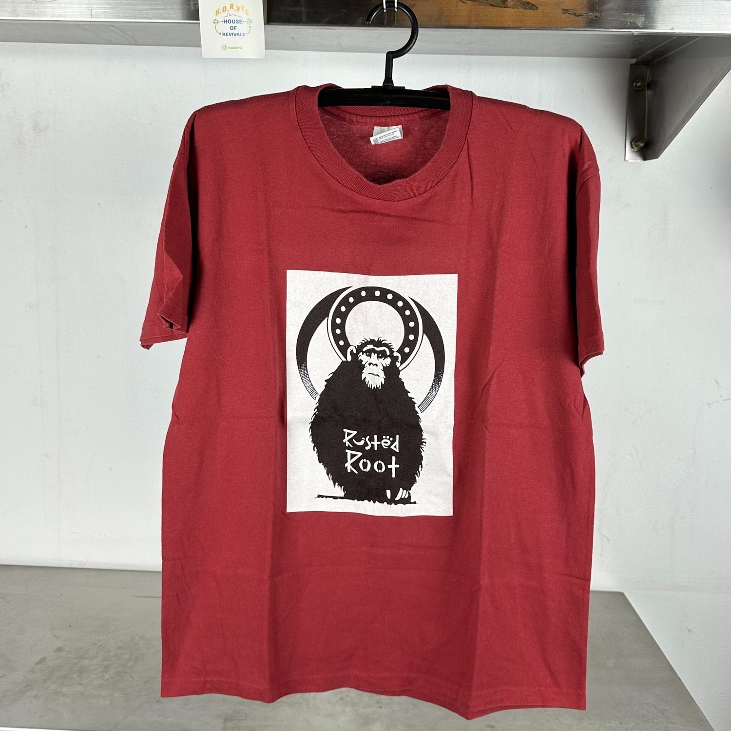 90s Rusted Root Rock Band single stitch Anvil T-shirt