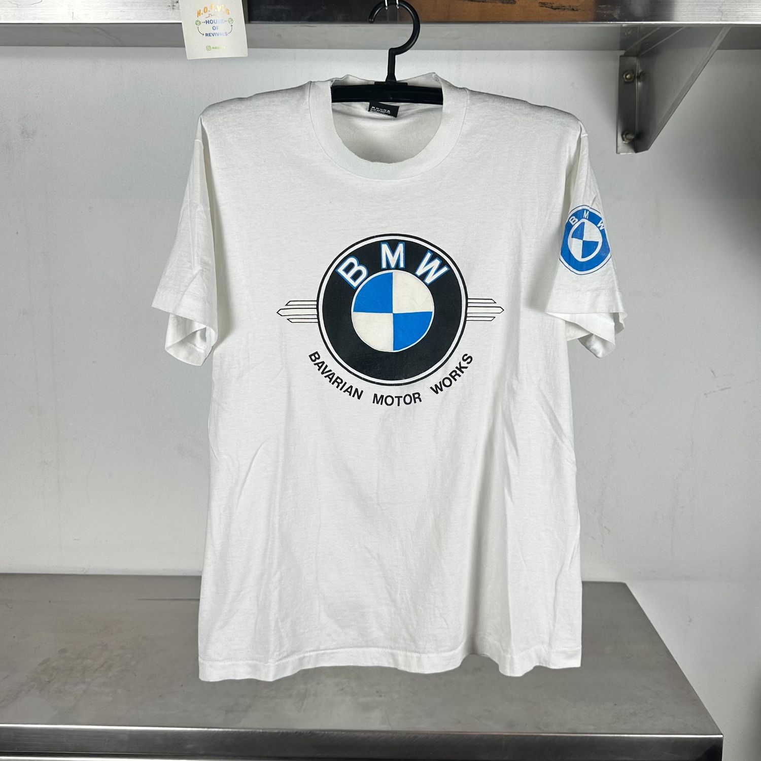 80s BMW Bavarian Motor Works Promo Medium single stitch T-shirt