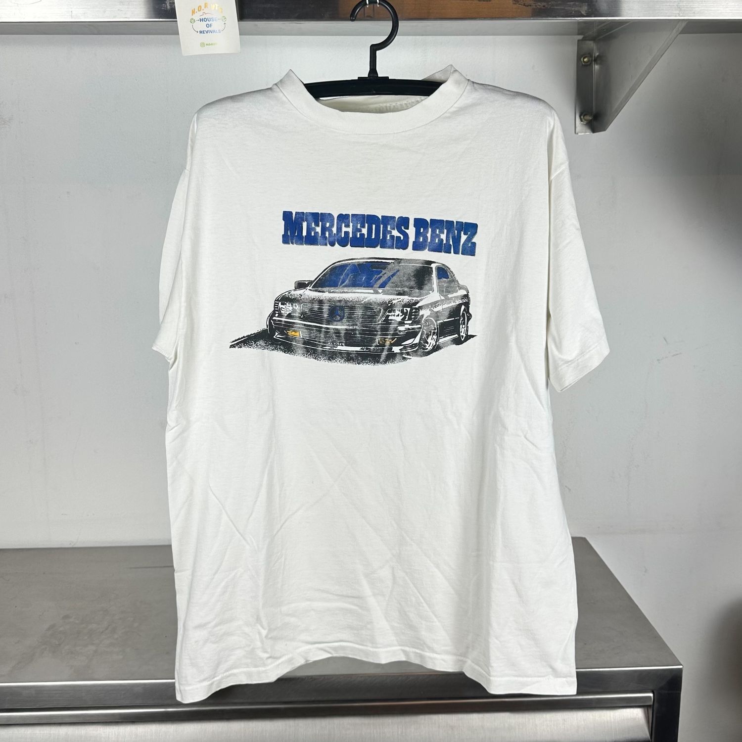 80s Mercedes Benz 500SEC Classic Car single stitch T-shirt