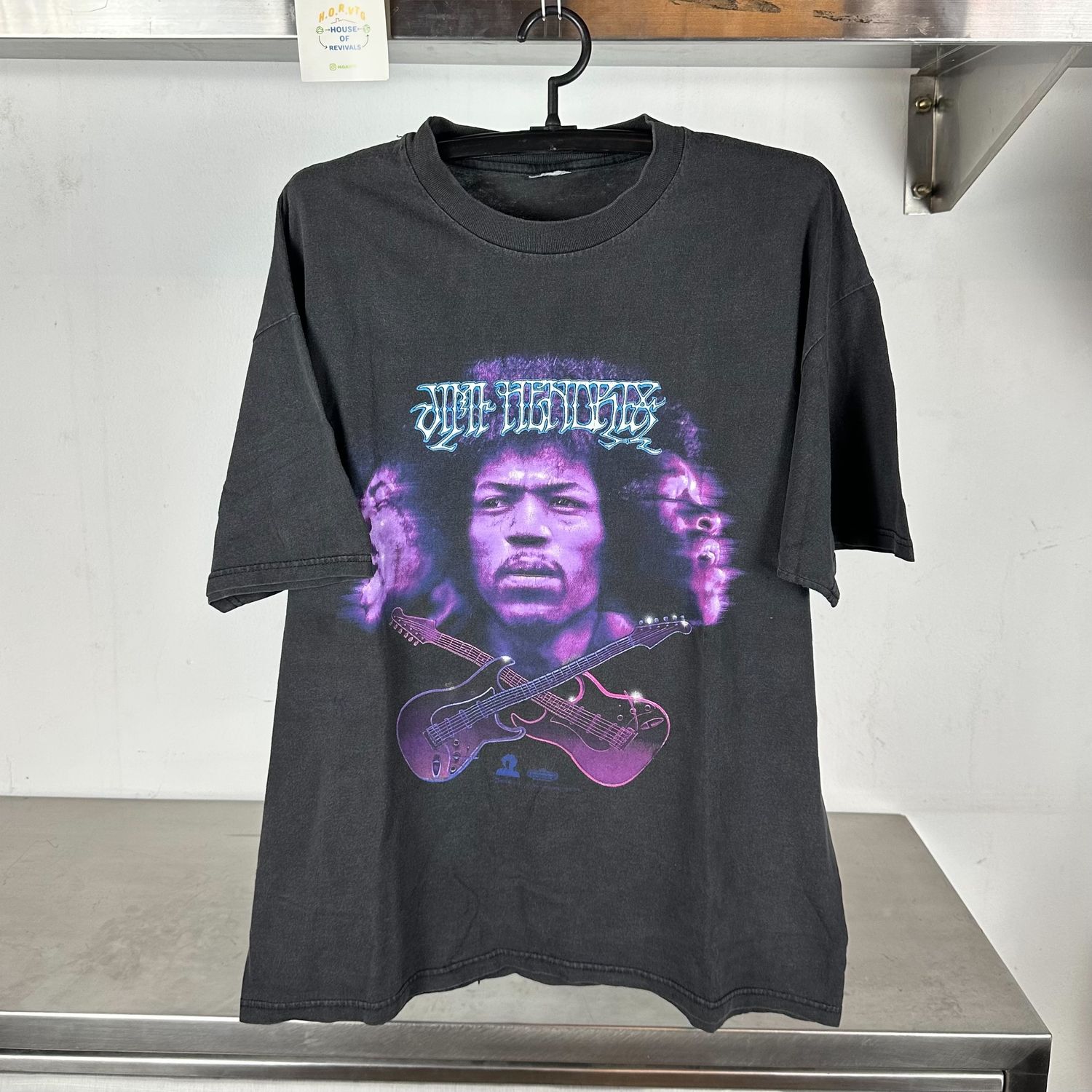 90s Jimi Hendrix Voodoo Child Faded XL T-shirt