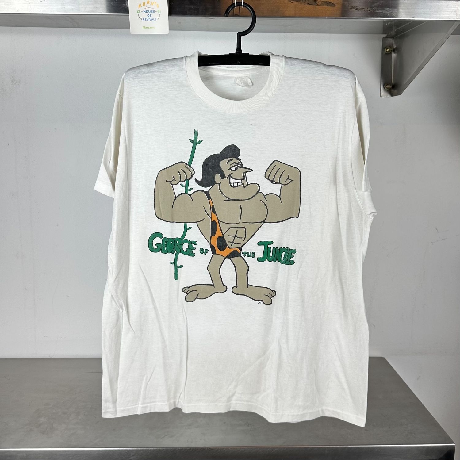 90s George of the Jungle Disney Movie Promo single stitch T-shirt