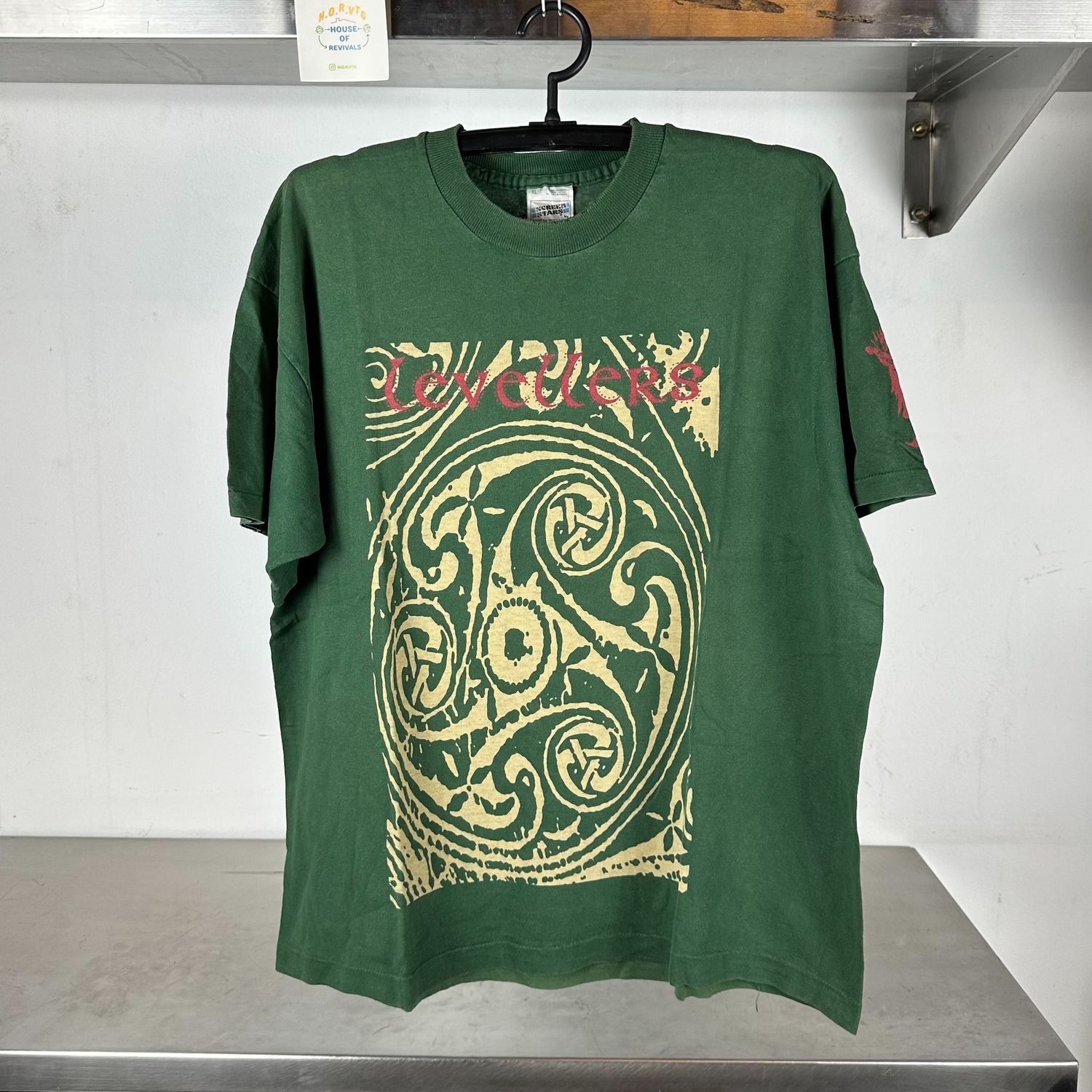 90s Levellers Folk Rock Band Promo single stitch T-shirt