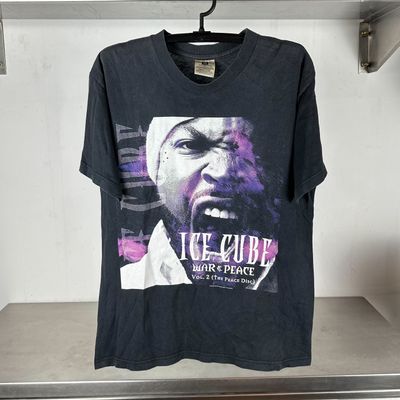 2000 Ice Cube War &amp; Peace Vol. 2 Promo Rap Winterland T-shirt