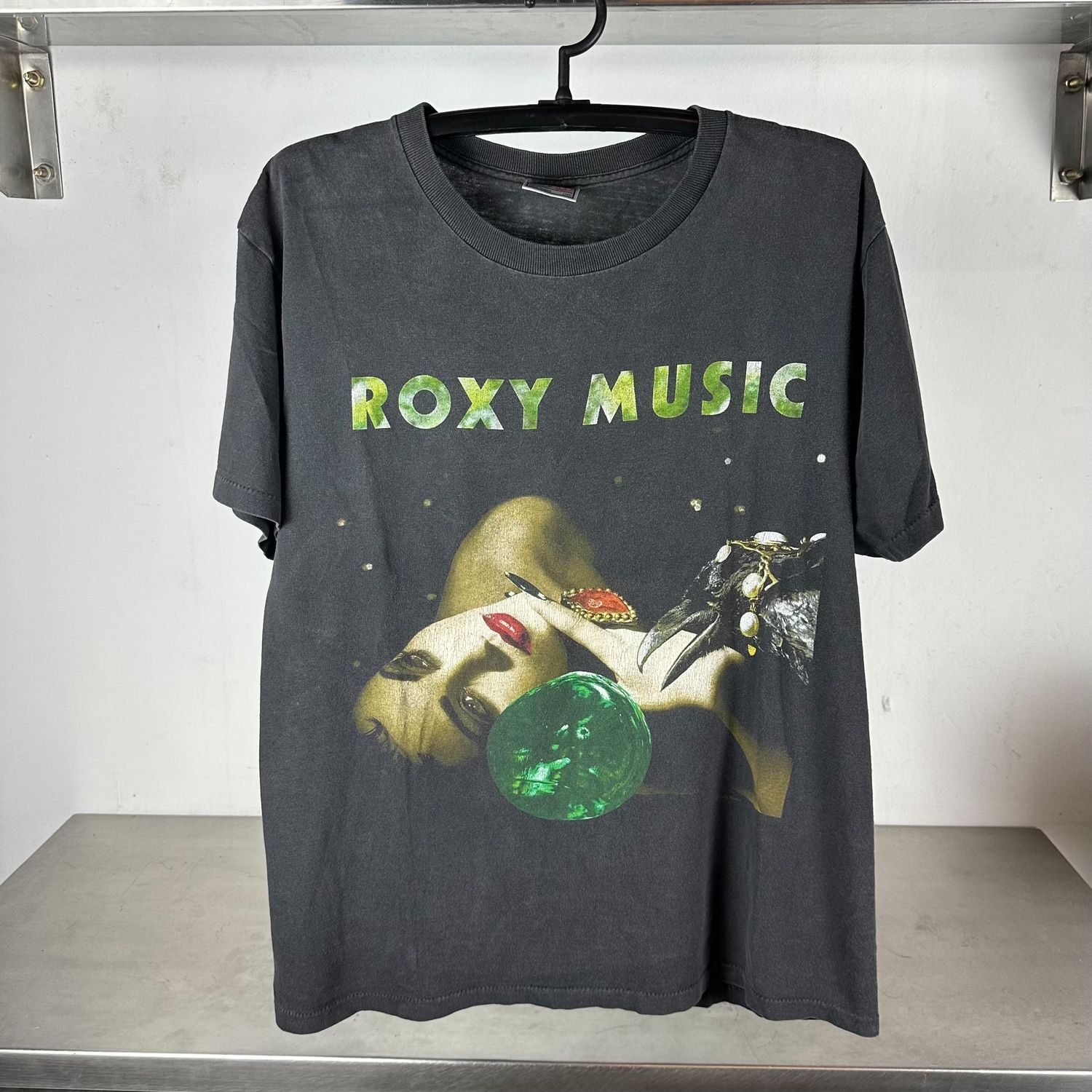 2001 Roxy Music The Best of Roxy Rock Band Music XL All Sport single stitch T-shirt