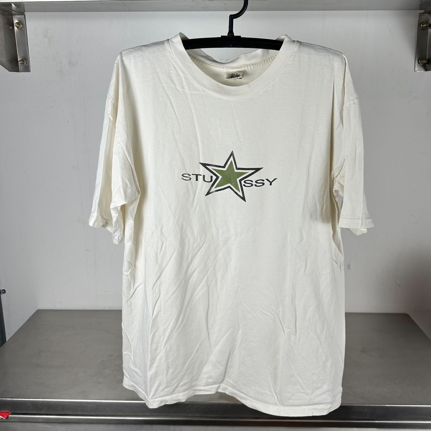 ​Stussy Star Vintage 90s XL Made in USA single stitch T-shirt