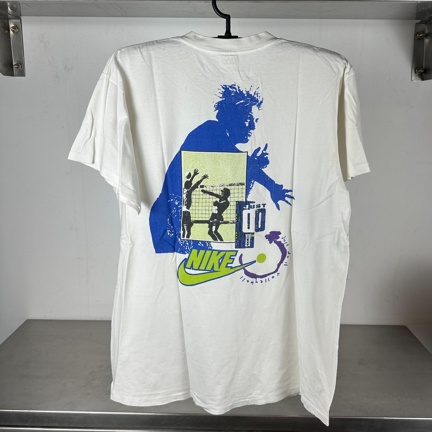 90s Nike Volleyball Just Do It Artwork single stitch T-shirt