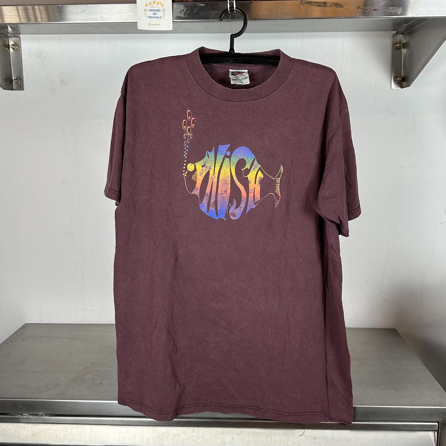 90s Phish Rock Band Tour Concert Promo T-shirt