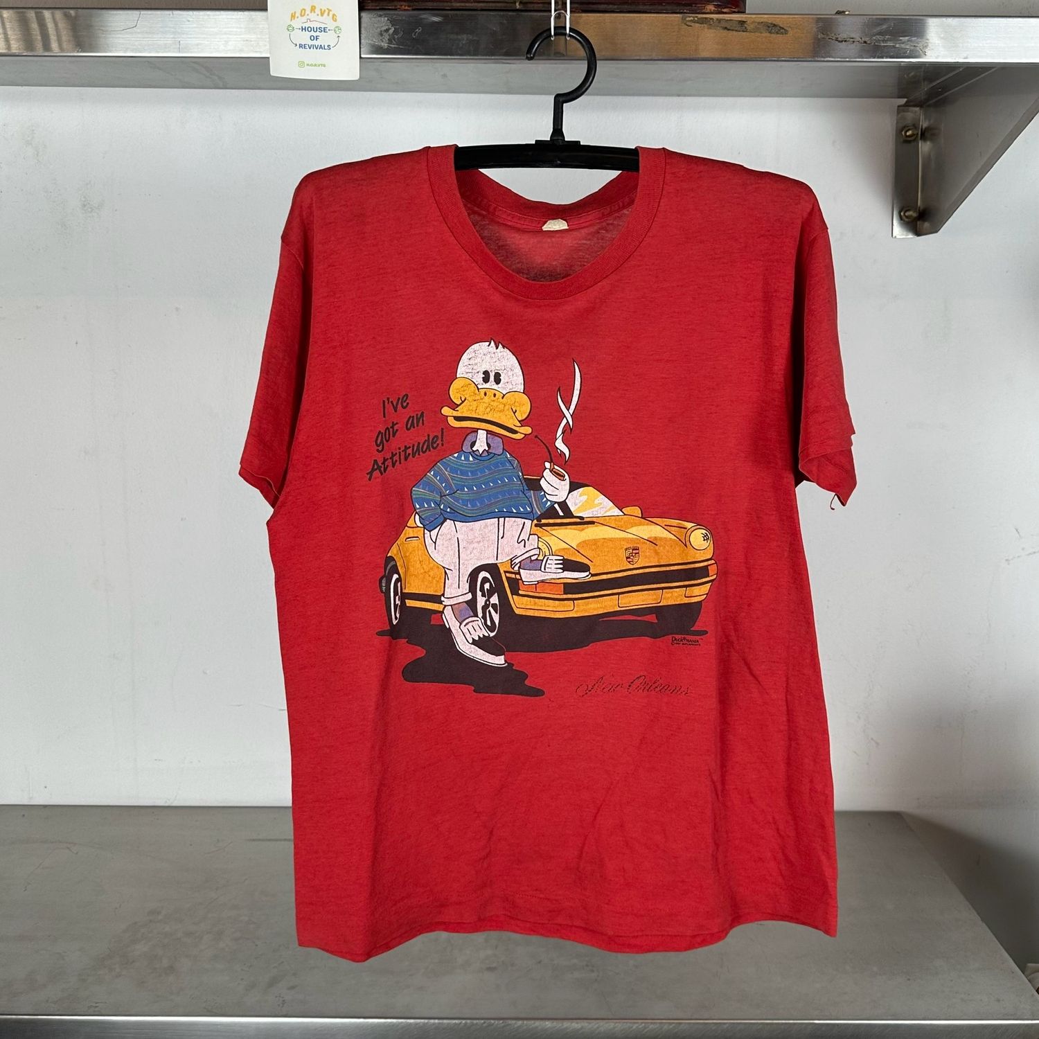 1987 Porsche 911 Duckmania single stitch T-shirt