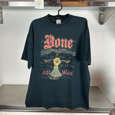 1997 Bone Thugs N Harmony Art of War Hiphop Group Rap T-shirt