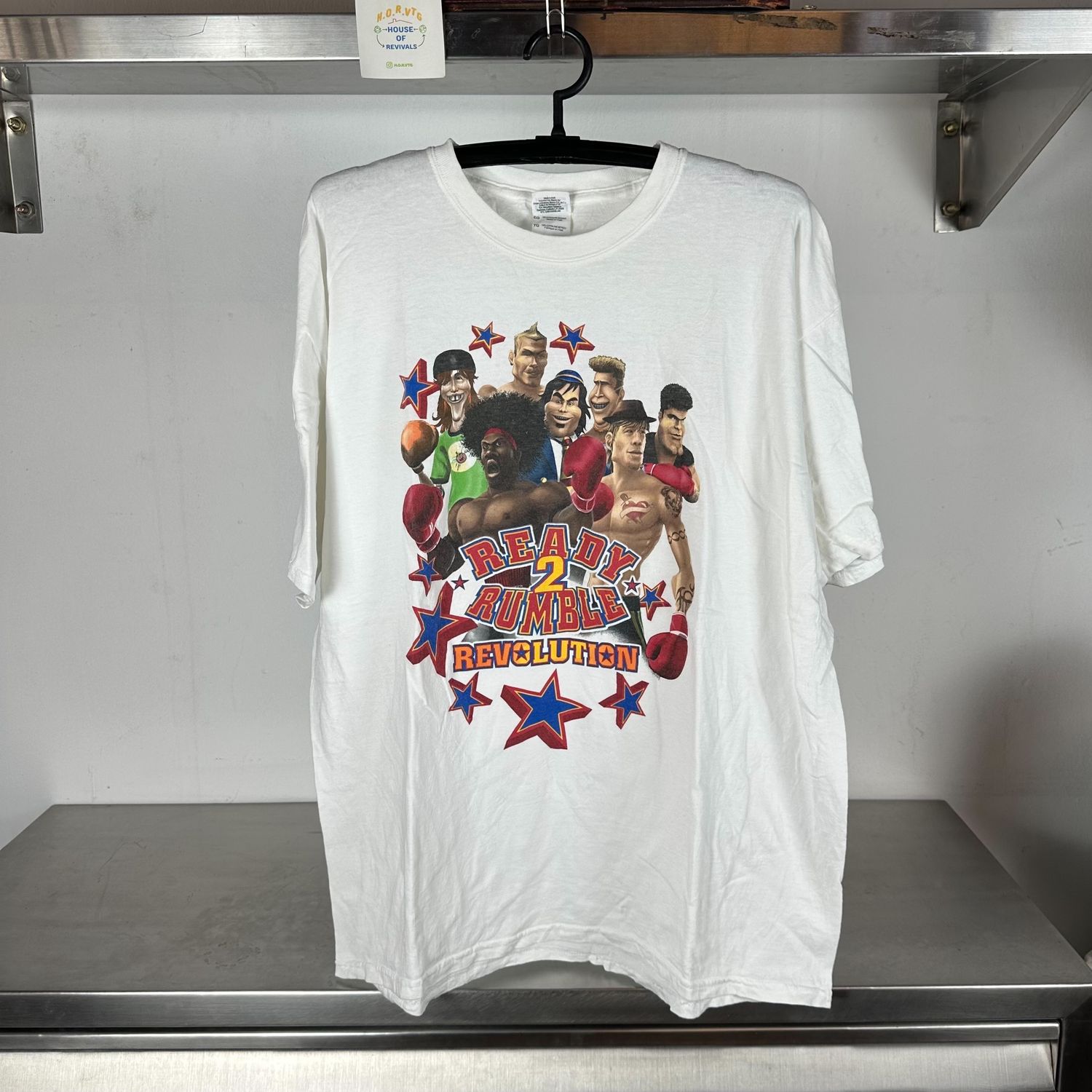 ​2009 Ready 2 Rumble Revolution Boxing Video Game Promo T-shirt
