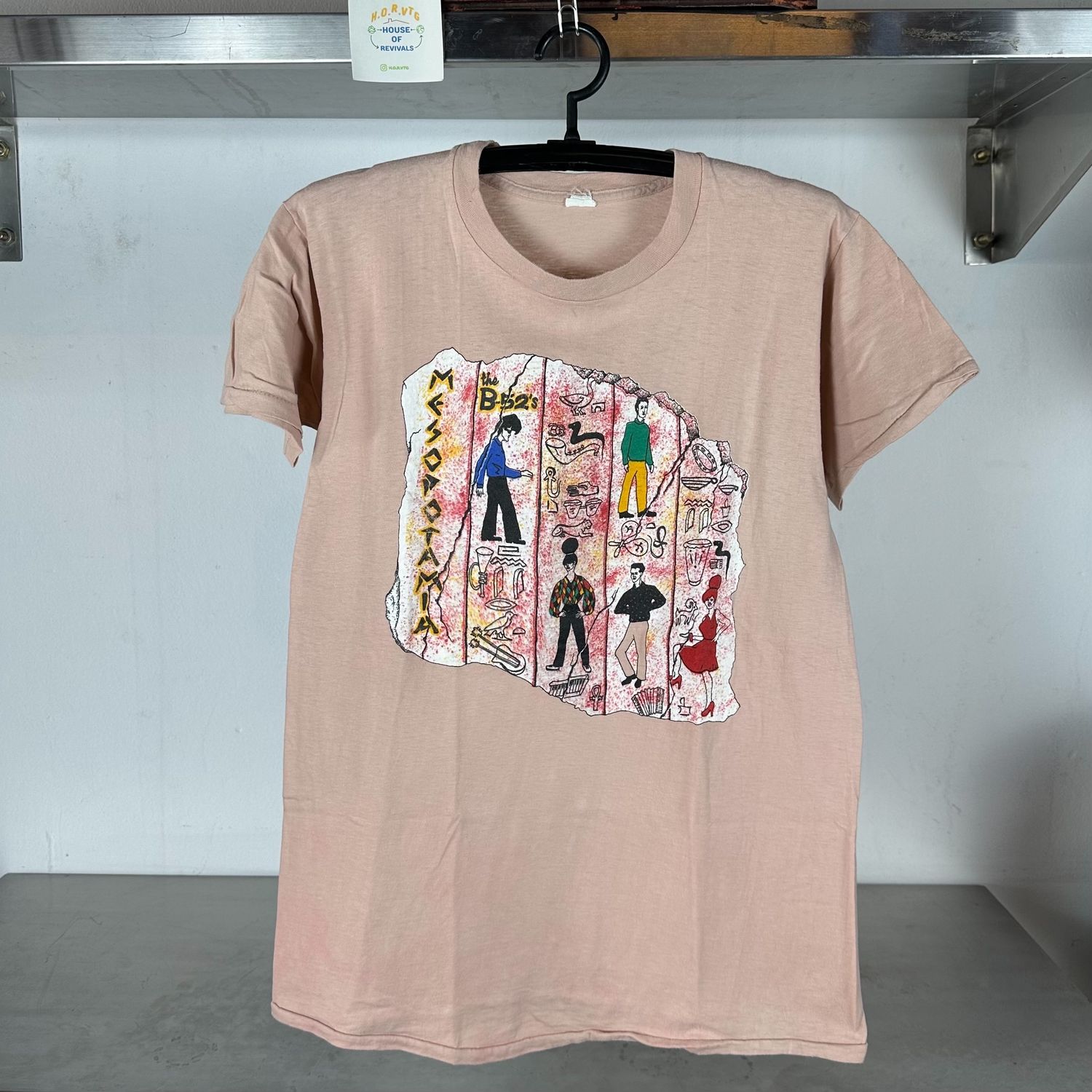 ​Vintage 1982 The B-52’s Band Meso-Americans Tour Small single stitch T-shirt