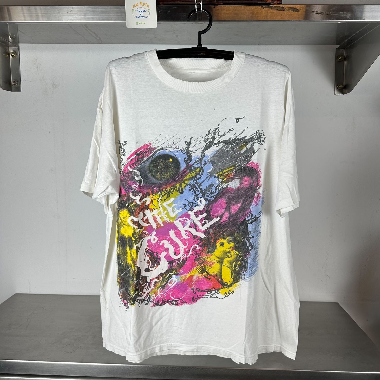 ​Vintage 1989 The Cure Rock Band 2XL Brockum T-shirt