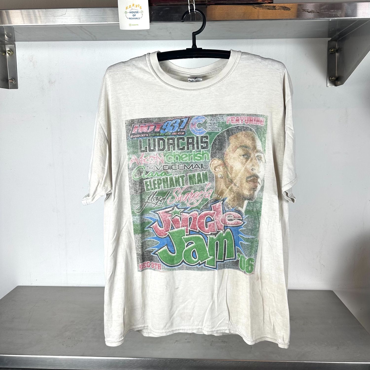 ​2006 Jungle Jam Festival Promo Lineup Ludacris Akon Rap Hip Hop Music XL T-shirt