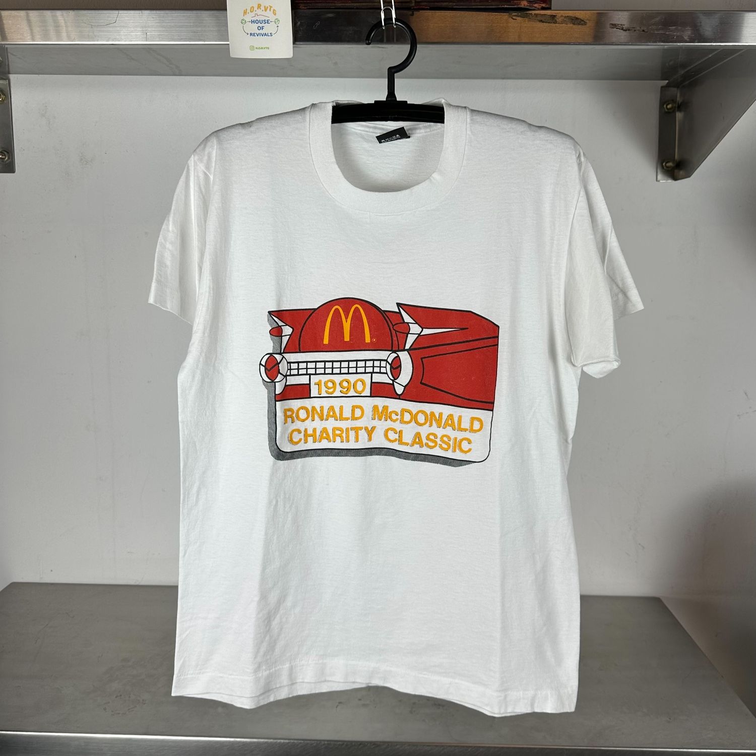 ​Vintage 1990 McDonalds Charity Classic Large single stitch T-shirt