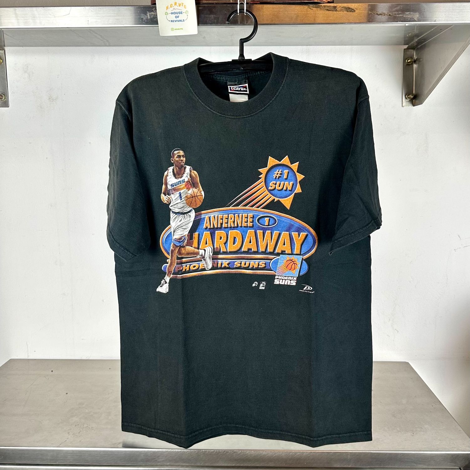 ​Vintage 90s Phoenix Suns Anfernee Penny Hardaway NBA Pro Player Large T-shirt