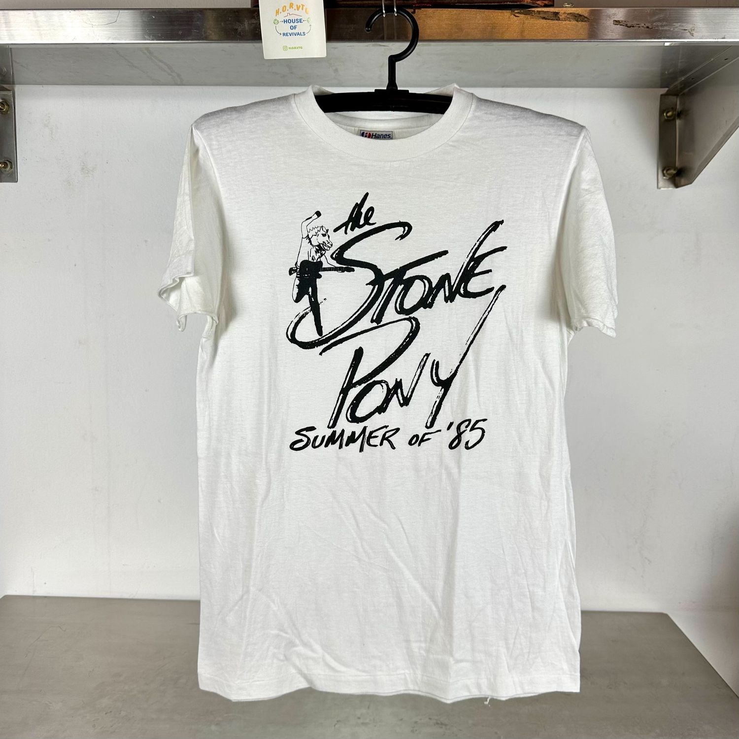 ​Vintage 1985 The Stone Pony Music Venue Bruce Springsteen Bon Jovi single stitch T-shirt