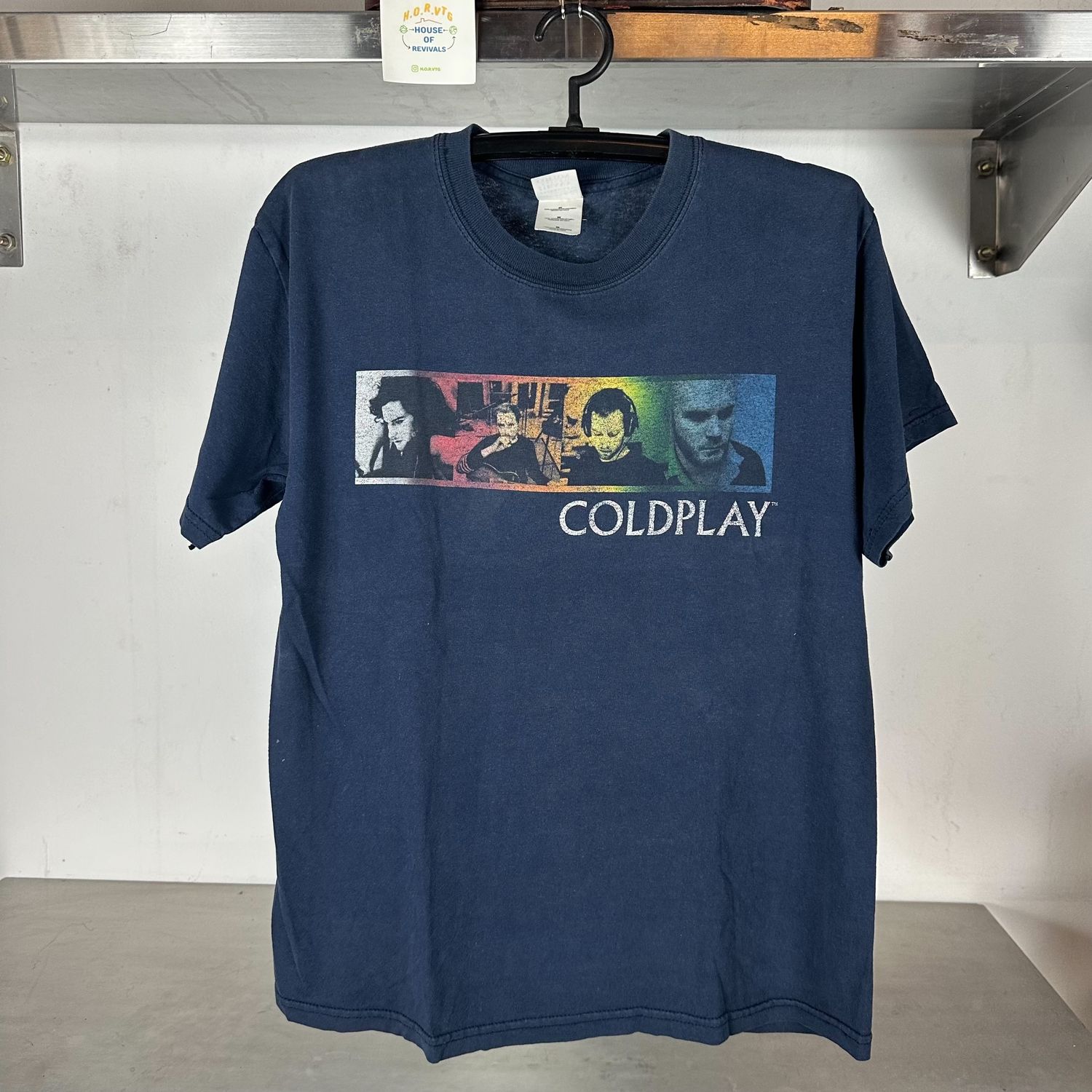 ​2006 Coldplay Twisted Logic Band Tour Concert Promo Medium T-shirt