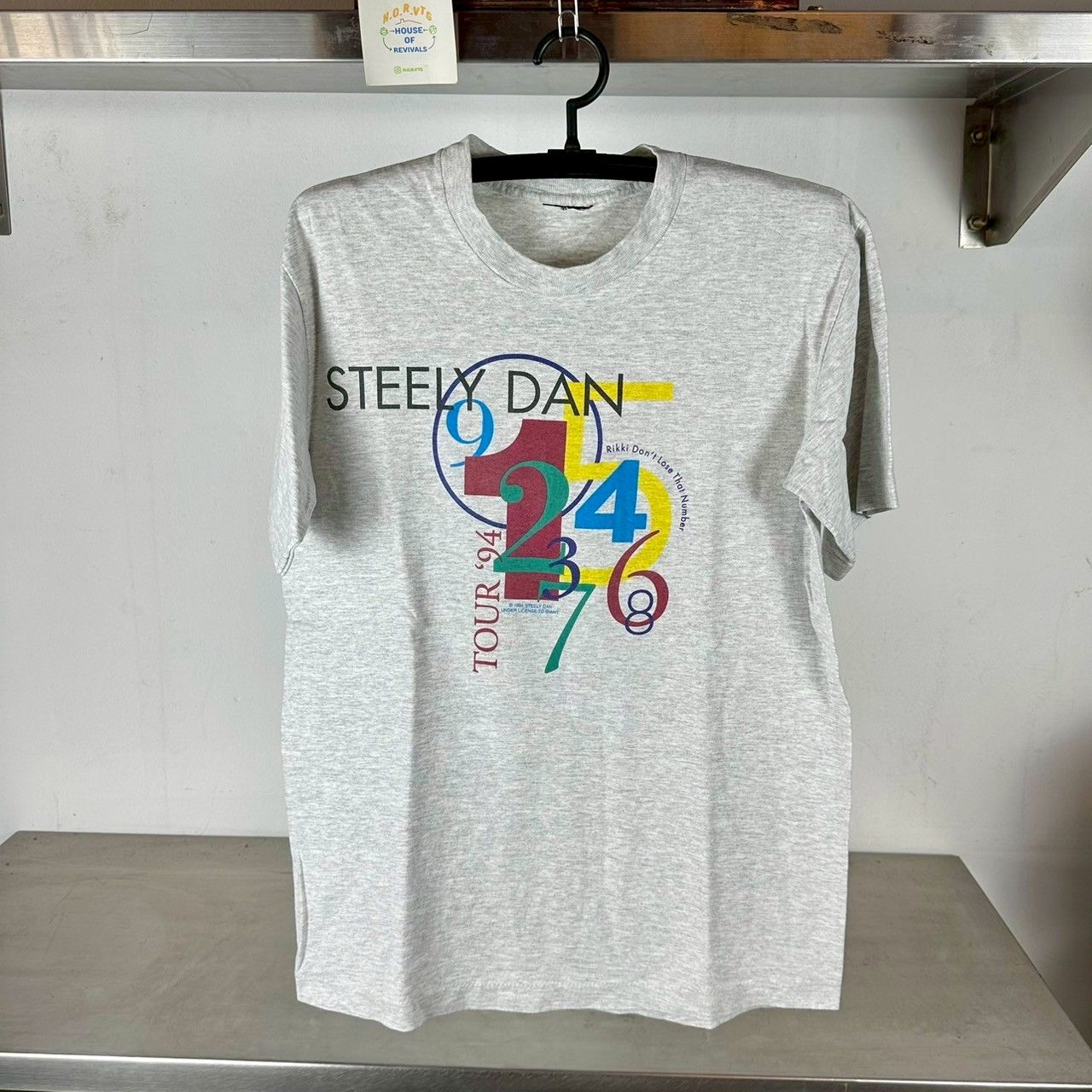 Vintage 1994 Steely Dan Rikki Don&#39;t Lose That Number Tour Rock Band single stitch T-shirt