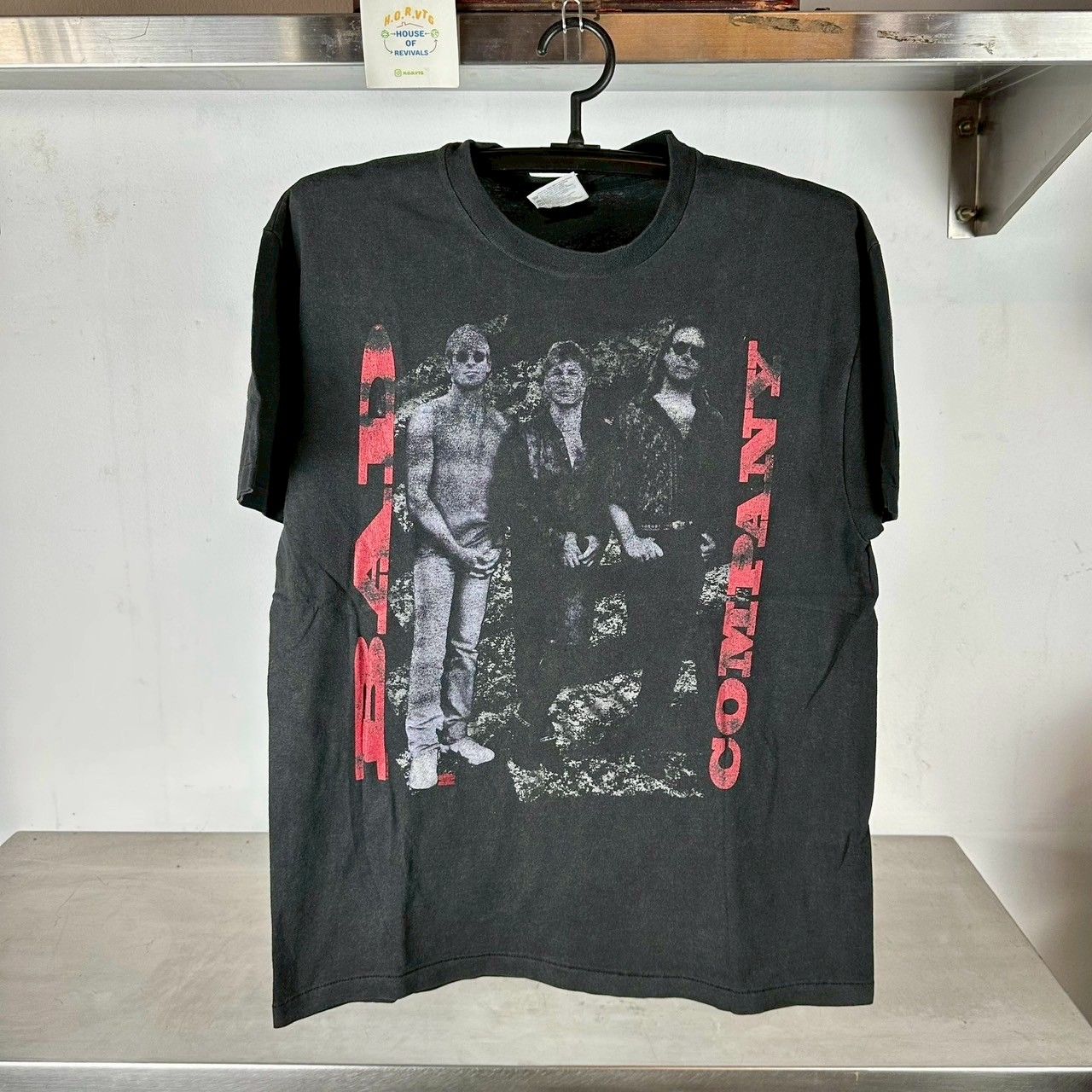 ​Vintage 1993 Bad Company Here Comes Trouble Tour Rock Group single stitch T-shirt