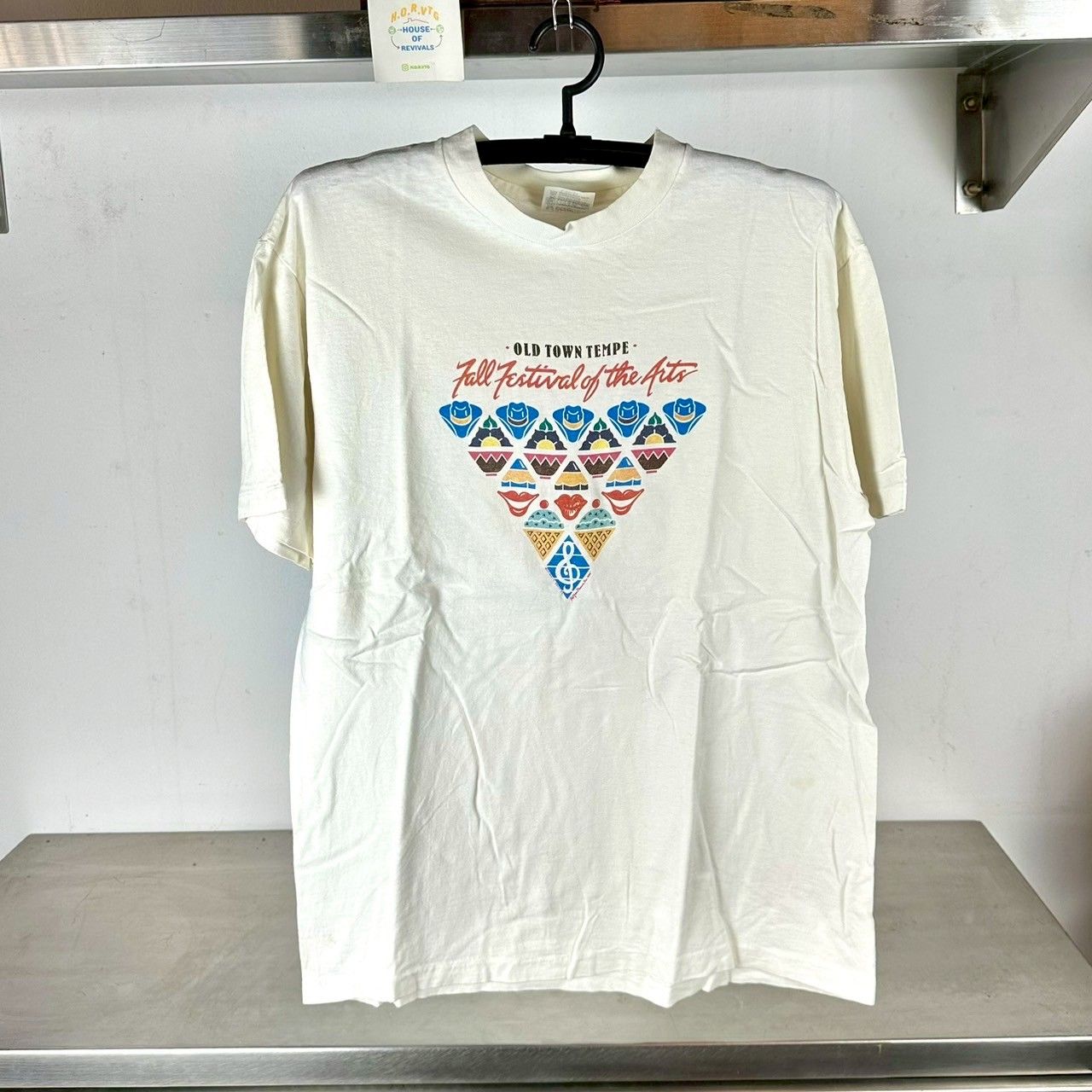 ​Vintage 1985 Old Town Tempe Festival of Arts Promo Large Single Stitch T-shirt