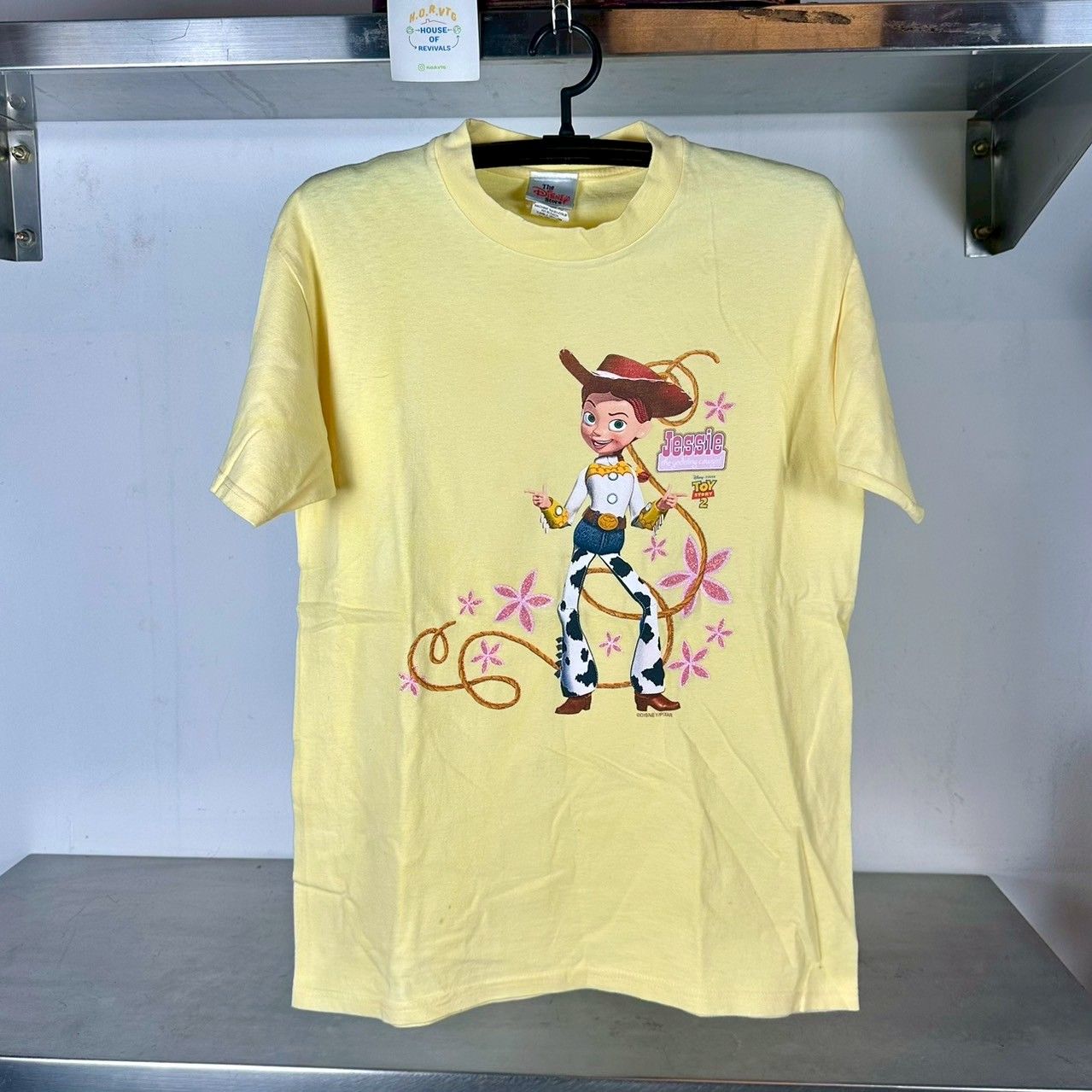 ​Vintage 1999 Toy Story 2 Jessie Disney Pixar Cartoon Movie Promo T-shirt