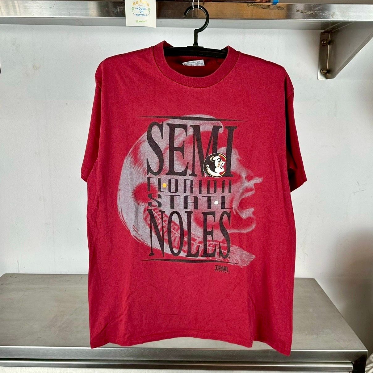 ​Vintage 90s FSU Seminoles Graphic NCAA Large T-shirt
