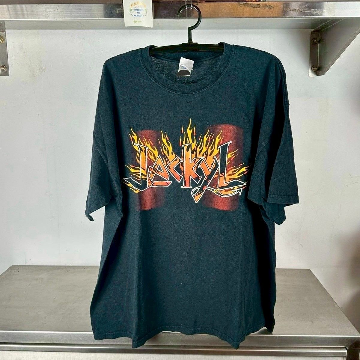 ​Vintage 90s Jackyl Me Off Rock Me Roll Me Rock Band T-Shirt