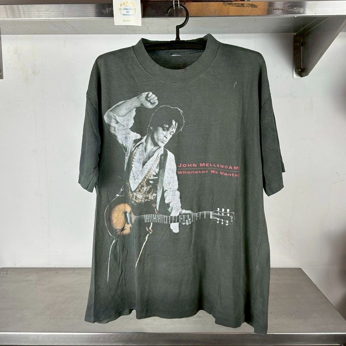 ​Vintage 1992 John Mellencamp Wherever We Wanted Tour Single stitch T-shirt