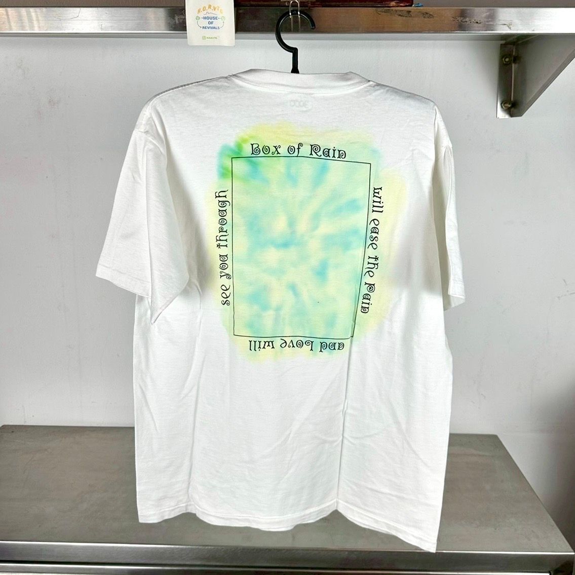 ​Vintage 1991 Grateful Dead Box of Rain Spring Tour Rock Band Large single stitch T-shirt
