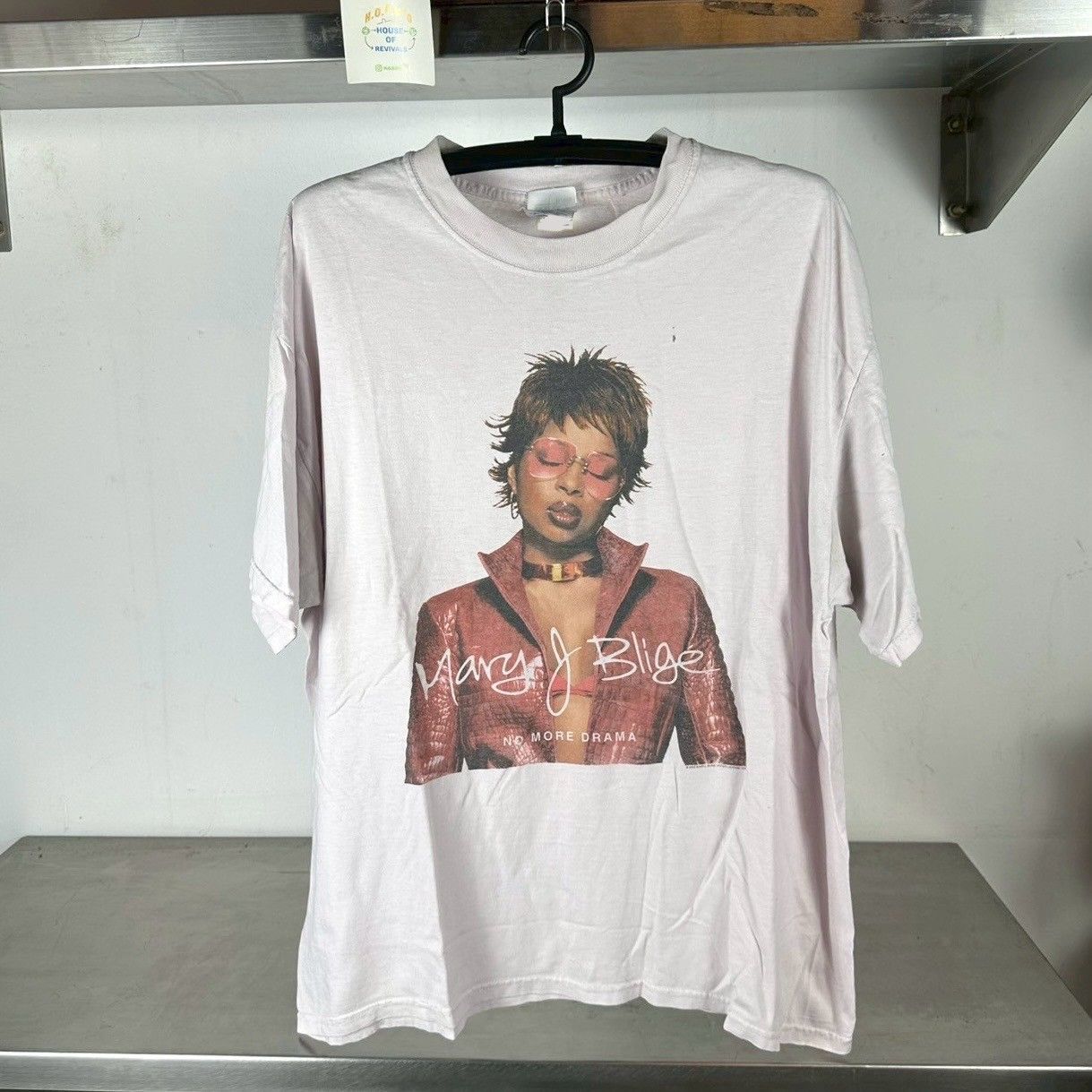 ​Vintage 2002 Mary J Blige No More Drama World Tour T-shirt
