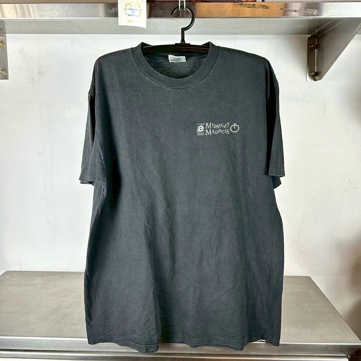 ​Vintage 1996 Microsoft Internet Explorer Computer Midnight Madness Promo XL single stitch T-shirt