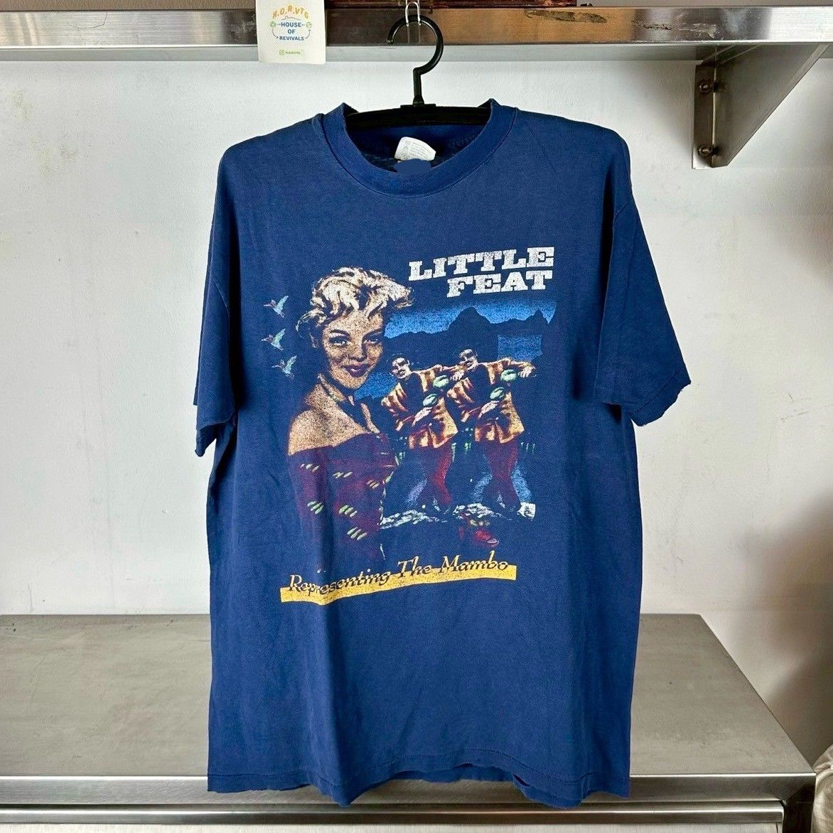 Vintage 90s Little Feat Representing the Mambo Band T-shirt