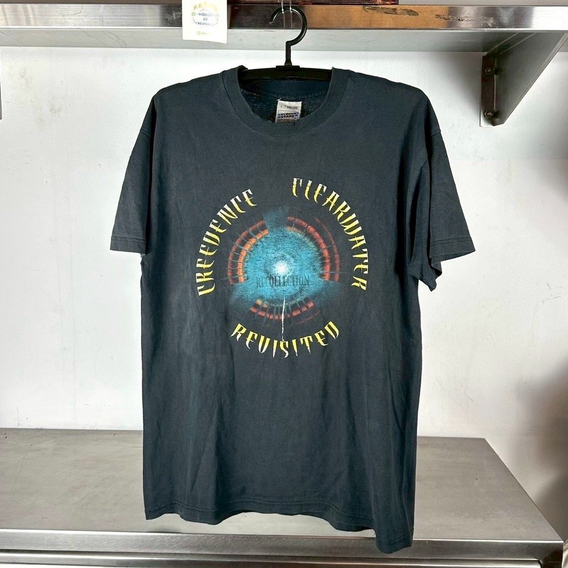 Vintage 1998 CCR Creedence Clearwater Revival Recollection Tour Rock Band T-shirt