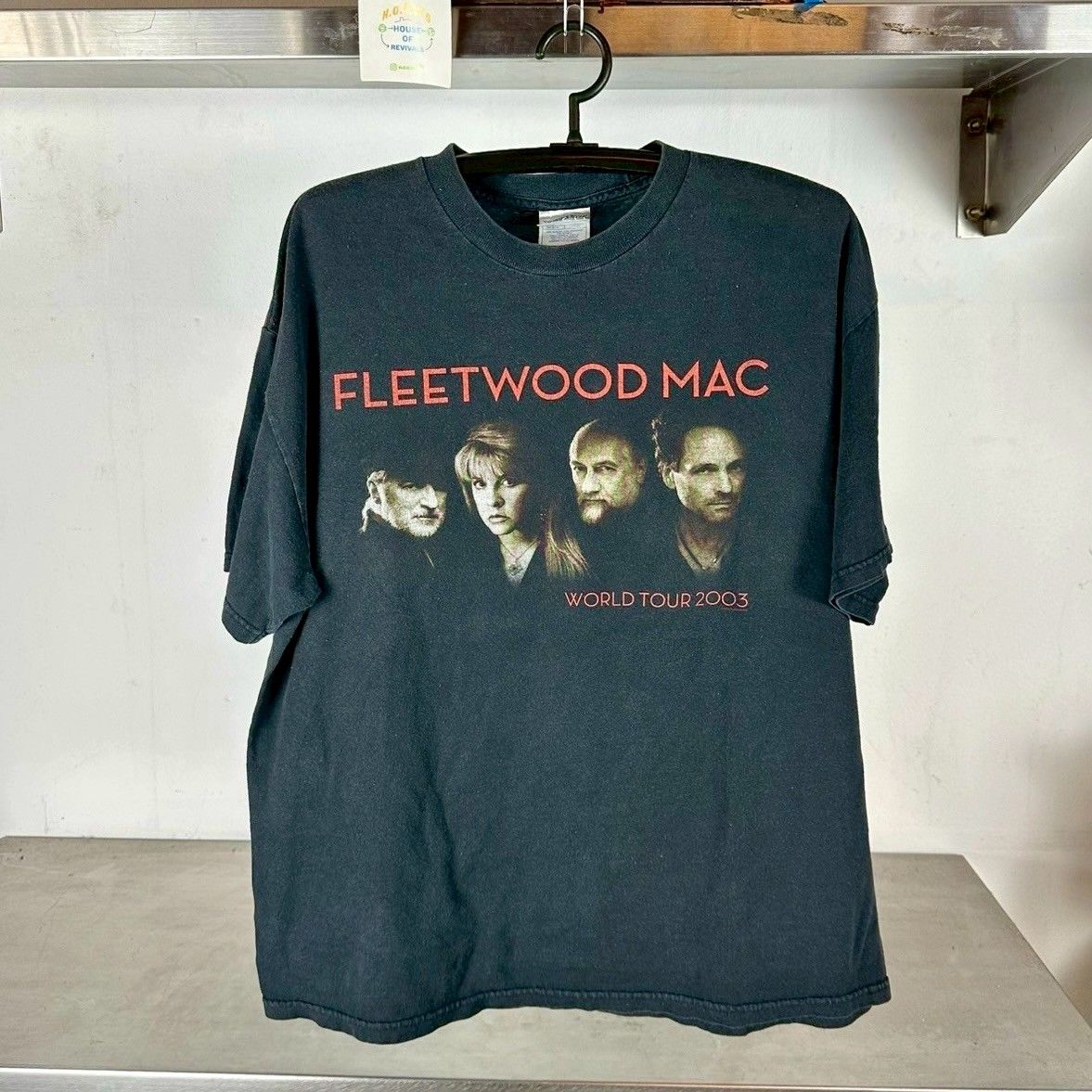 Vintage 2003 Fleetwood Mac What&#39;s The World Coming To? Tour XL T-shirt