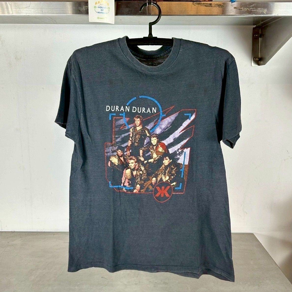 Vintage 80s Duran Duran Pop Rock Band Promo T-shirt