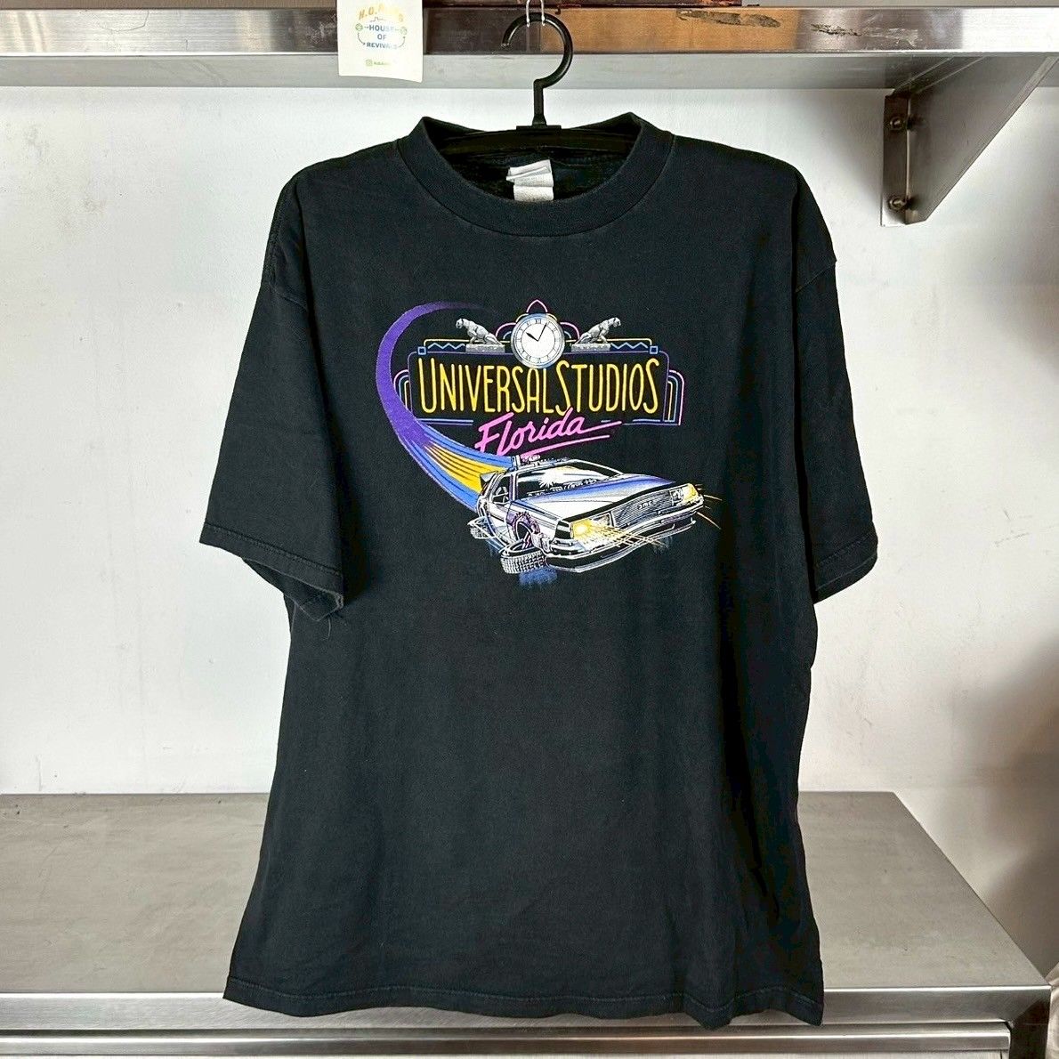 Vintage 1990s Universal Studios Back to the Future Promo T-shirt