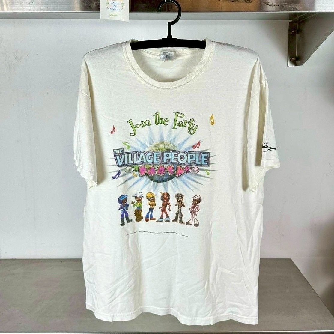 ​2007 The Village People Join the Party Disco Group Promo T-Shirt