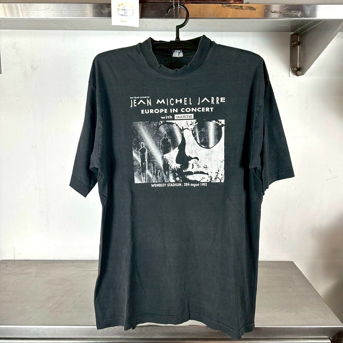 ​Vintage 1993 Jean Michel Jarre Europe Concert Promo XL T-Shirt