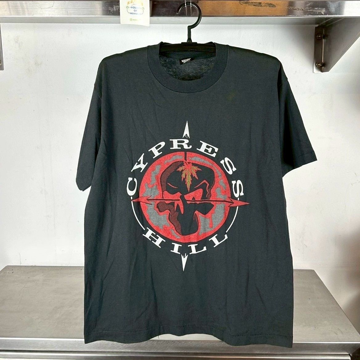 ​Vintage 90s Cypress Hill Hip Hop Group Rap XL Single Stitch T-shirt