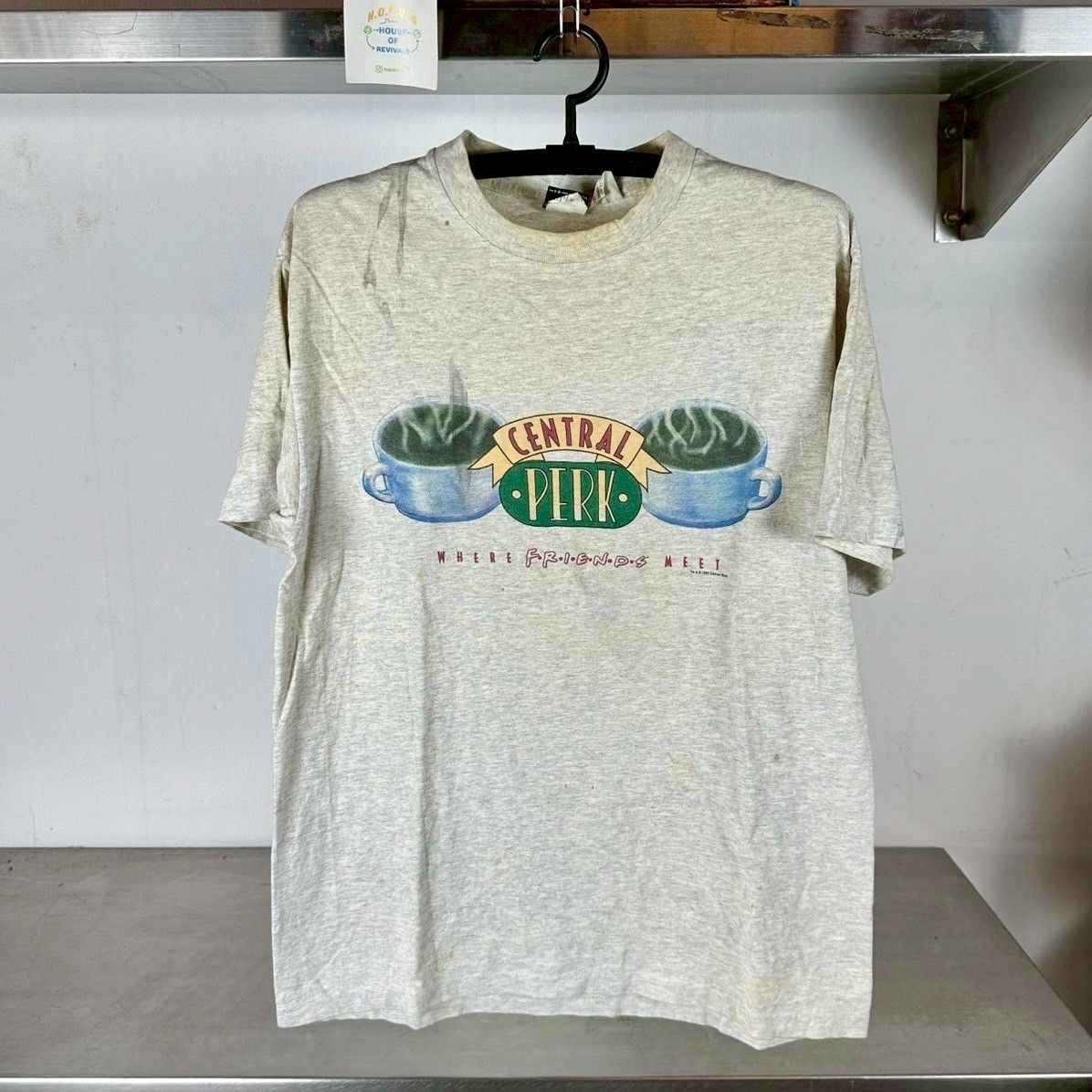 ​Vintage 1995 Friends TV Show Central Park Promo Large single stitch T-shirt