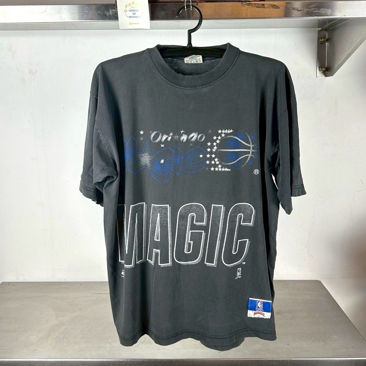 Vintage 90s Orlando Magic Basketball Double Sided NBA Large T-shirt