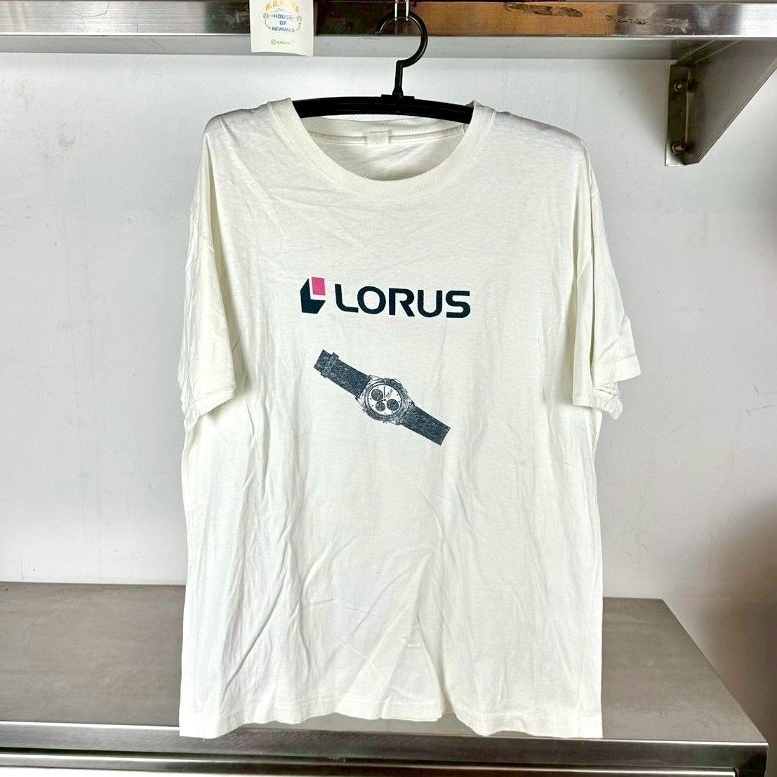 ​Vintage 90s Lorus Seiko Watch Promo Single Stitch XL T-shirt