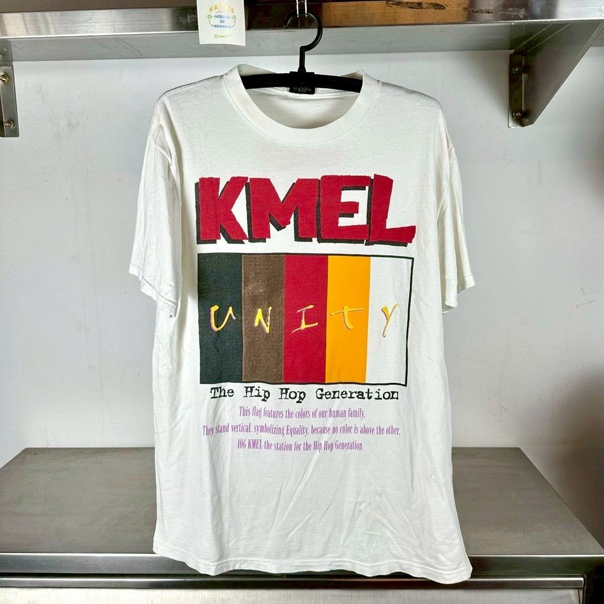 ​Vintage 1997 Cypress Hill Scarface Method Man KMEL Summer Jam Hip Hop Rap T-shirt