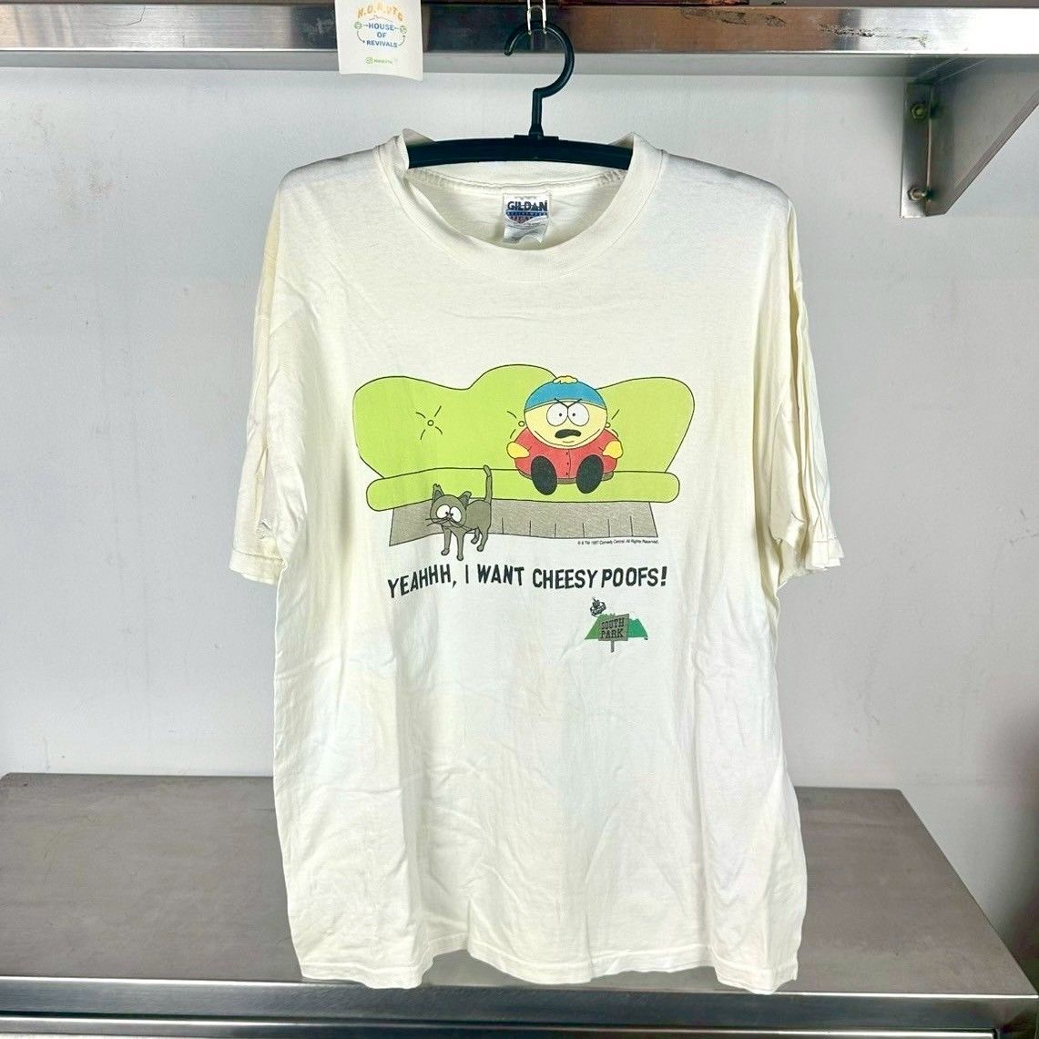 ​Vintage 1997 Cartman South Park TV Show Promo XL T-Shirt