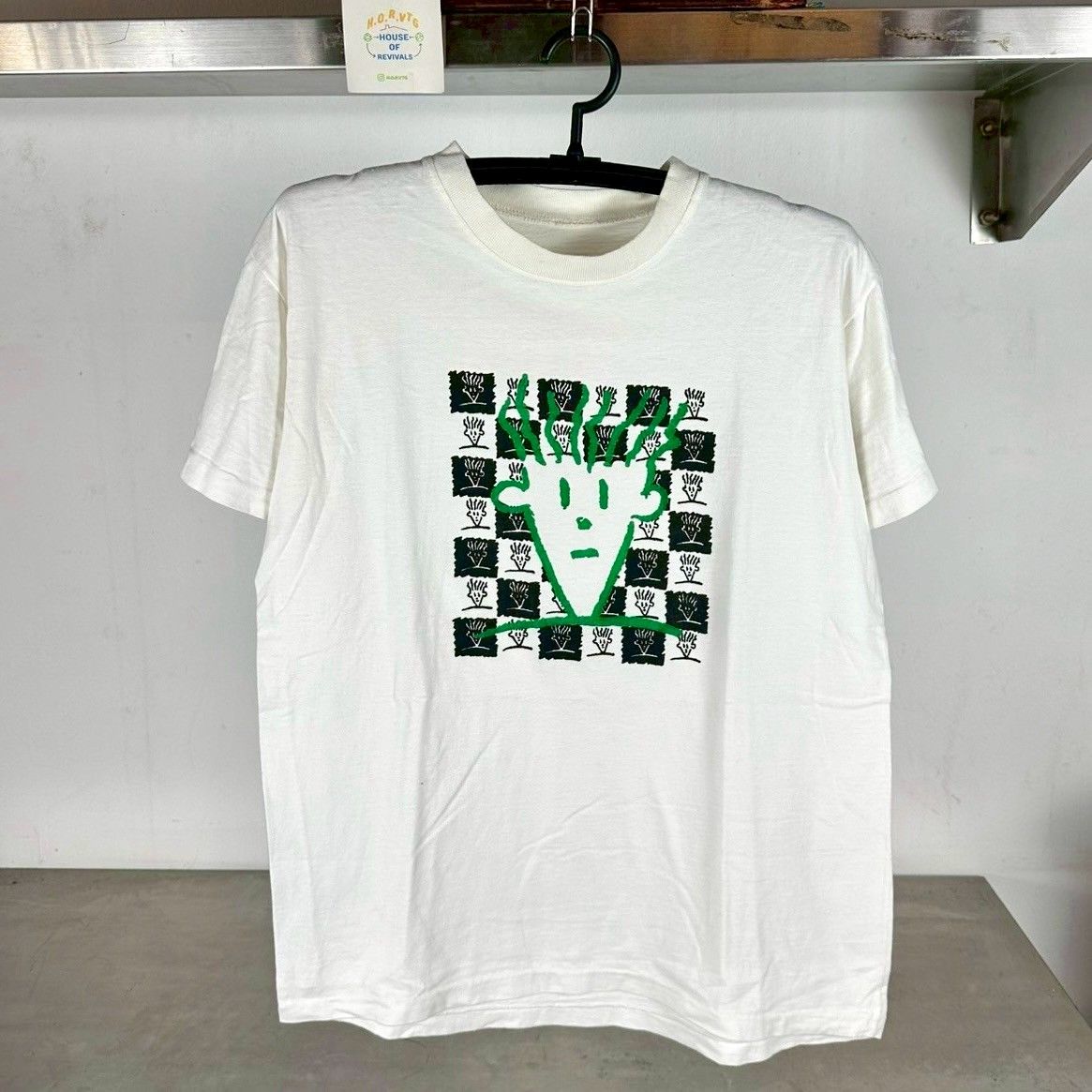 Vintage 90s Fido Dido Cartoon Artwork Medium Single Stitch T-Shirt