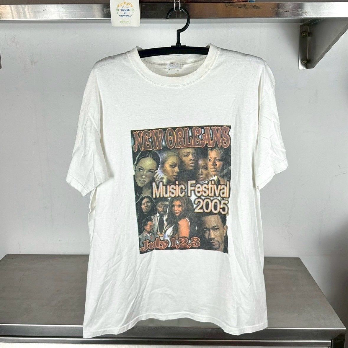 ​2005 New Orleans Music Festival Hip Hop Rap Promo XL T-shirt