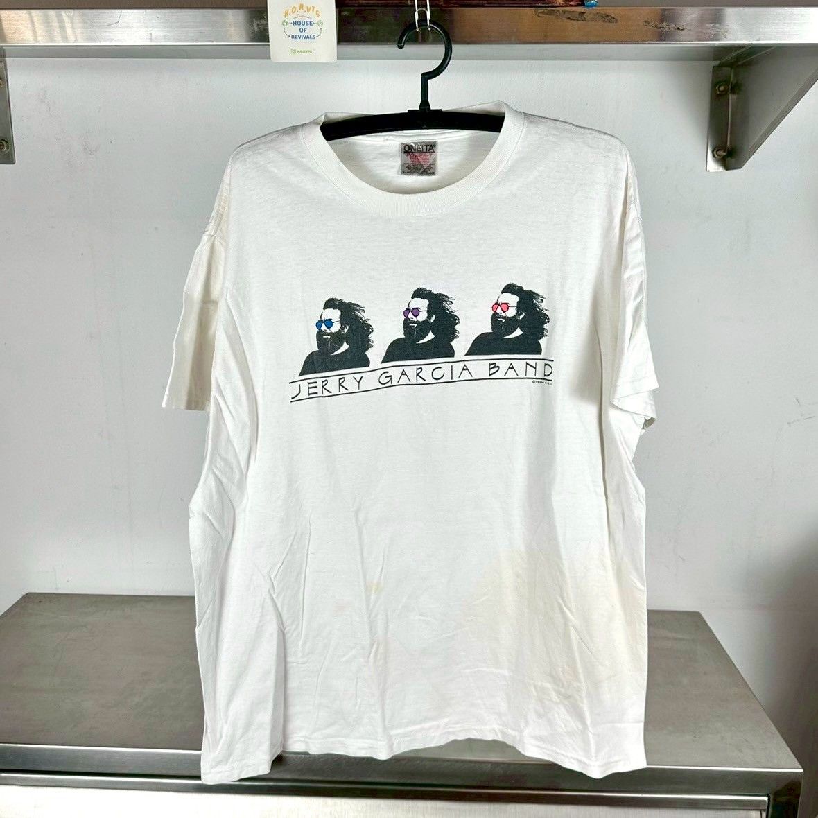 Vintage 1994 Jerry Garcia Band Grateful Dead Rock Band XL single stitch T-shirt