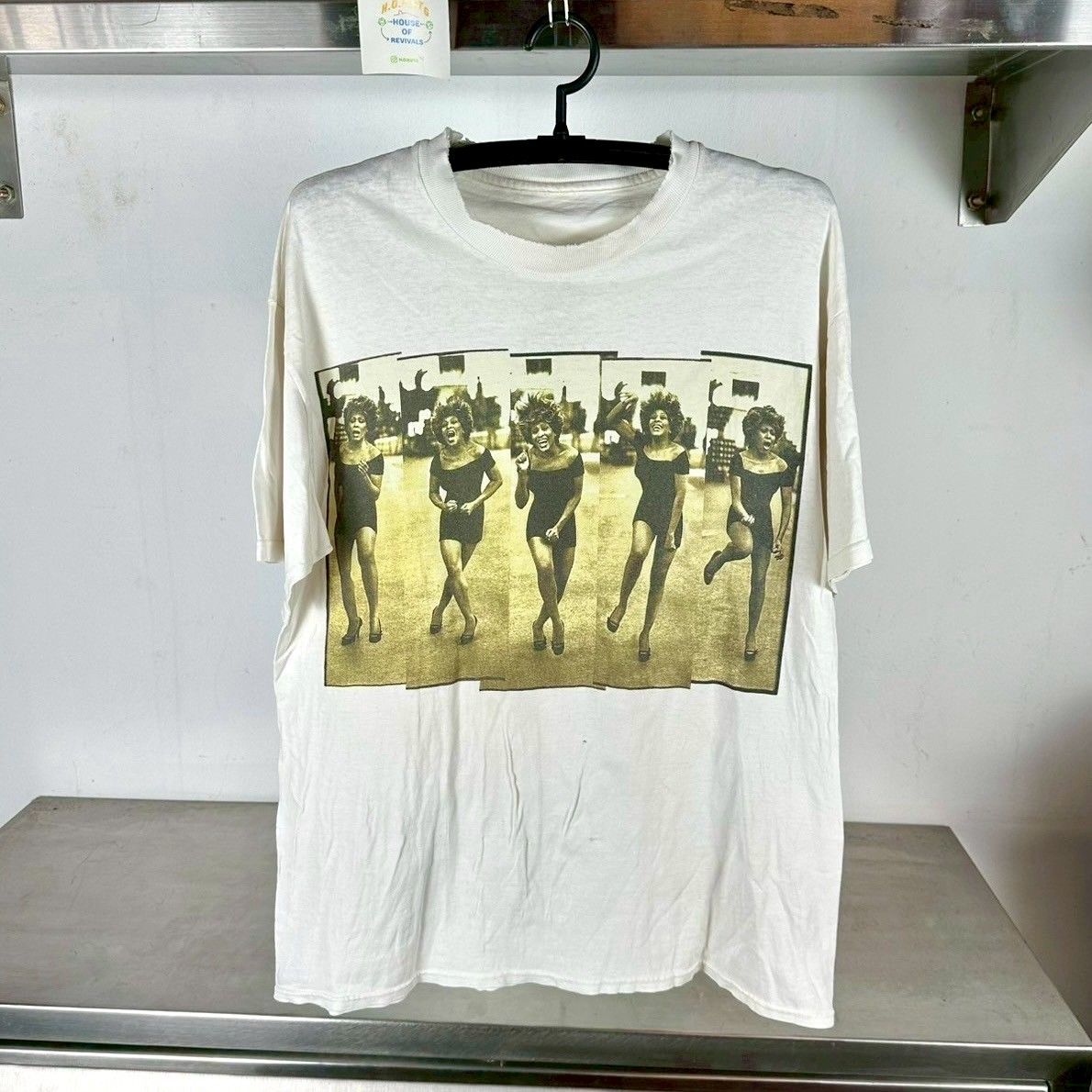 Vintage 90s Tina Turner Wildest Dreams Tour Concert Promo Large T-shirt