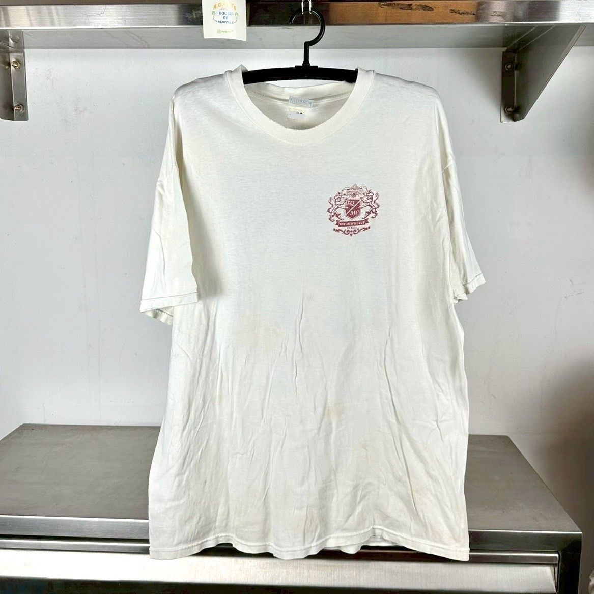 Vintage 90s The Men&#39;s Club Strip Club Promo XL T-shirt