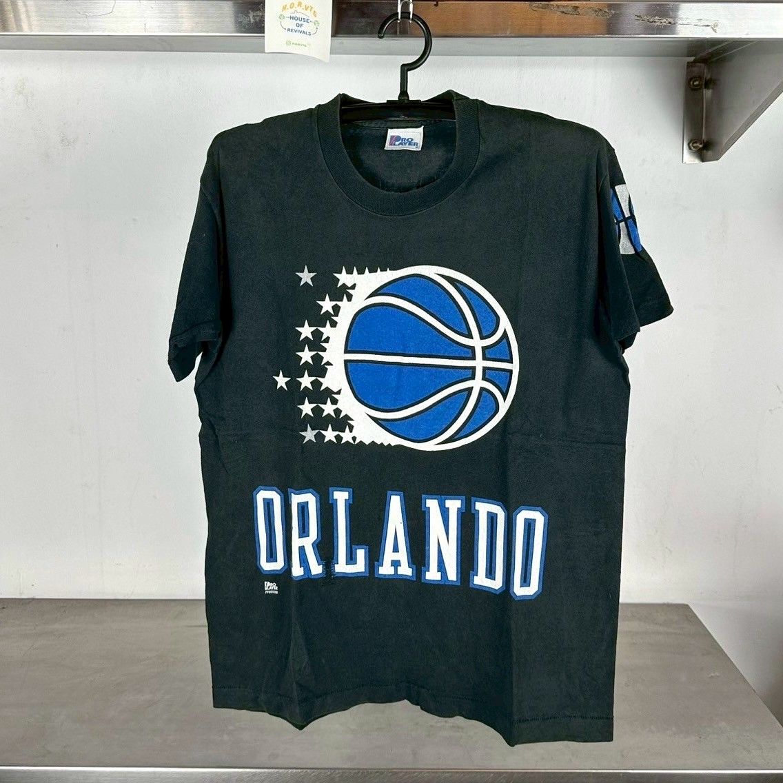 ​Vintage 90s Orlando Magic Basketball NBA Double Sided Medium single stitch T-shirt